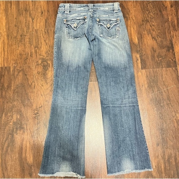 MISS ME JEANS size 28 style: JP4009D-LUCILLE color Baltimore Dark EuC - Picture 6 of 15